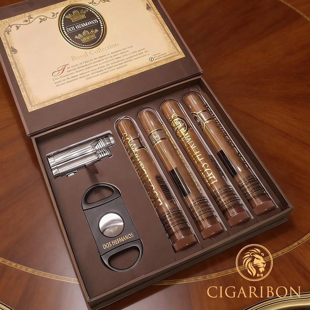 DOS HERMANOS ROYAL COLLECTION GIFT SET CUTTER KOREK
